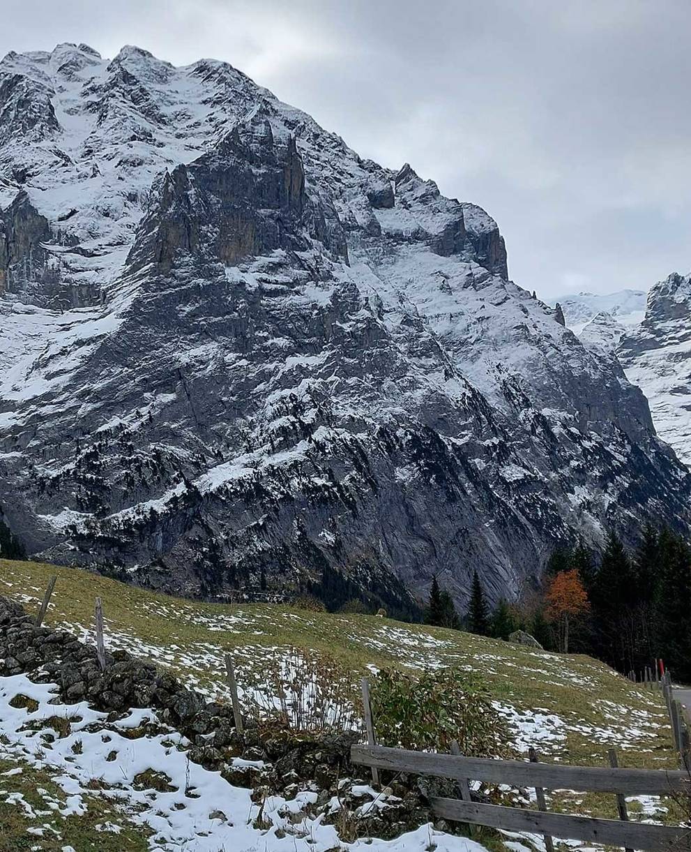 Vacances en faveur de la nature, Grindelwald, Oberland bernois, chantier mur de pierres sèches